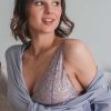 Full Covered Bralette wire-free Blueberry - Image 4