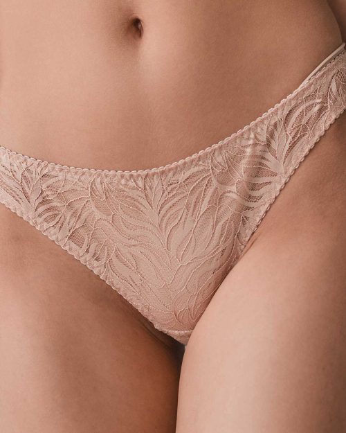 High Rise Brief Rose Gold